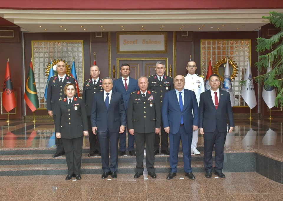 Özbekistan Cumhuriyeti İçişleri Bakanlığı Akademisi Başkanı Albay Rustam KHATAMOV ve Beraberindeki Heyet, JSGA Başkanlığını Ziyaret Etmiştir