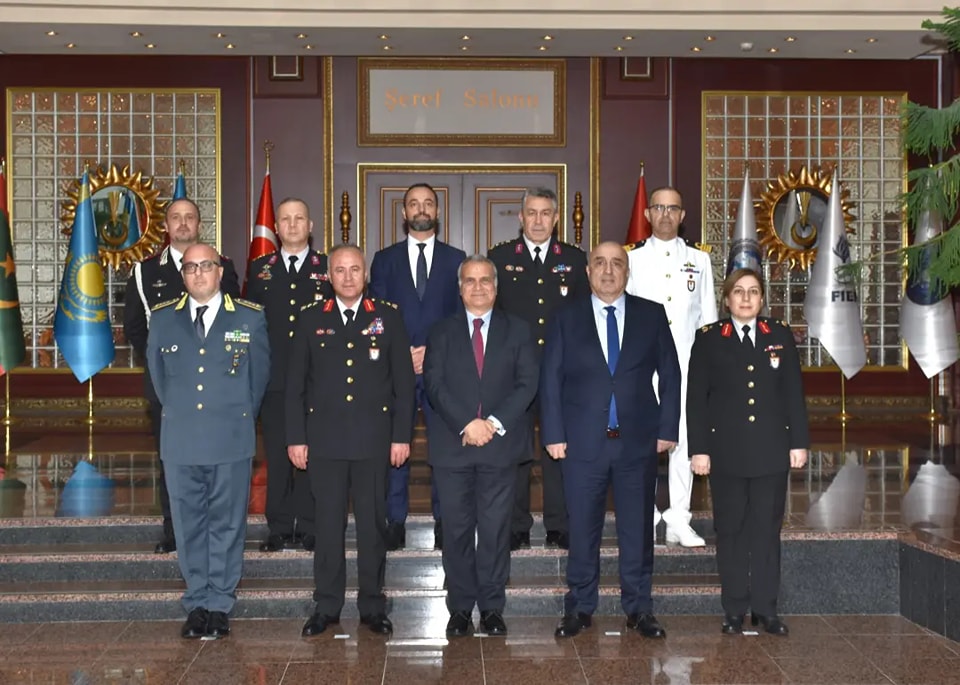 İtalya'nın Ankara Büyükelçisi Giorgio MARRAPODI ve Beraberindeki Heyet, JSGA Başkanlığını Ziyaret Etmiştir