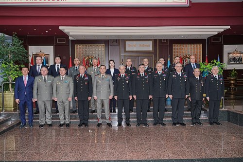 Özbekistan Cumhuriyeti Milli Muhafızlar Komutanı Tümgeneral Sayın Rustam DJURAEV, ve Beraberindeki Heyet, JSGA Başkanlığını Ziyaret Etmiştir