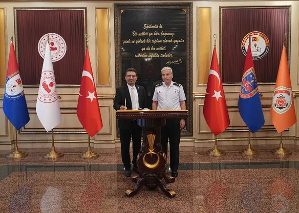 Savunma Sanayi Akademisi Başkanı Prof.Dr. Cenk AKTAŞ, JSGA Başkanlığını Ziyaret Etmiştir