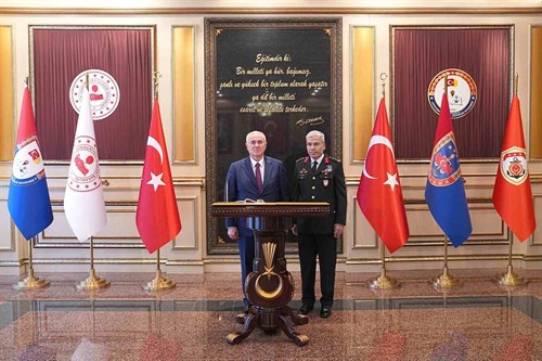 Kamu Başdenetçisi Sayın Mehmet AKARCA, JSGA Başkanımız Tümgeneral Şakir USLU’yu Ziyaret Etmiştir