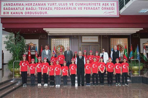 Osmaniye/Sumbas İlçesi Gazi İlkokulu, JSGA Başkanlığımızı Ziyaret Etmiştir