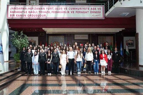 Trabzon Zübeyde Hanım Kız Anadolu Lisesi, JSGA Başkanlığımızı Ziyaret Etmiştir