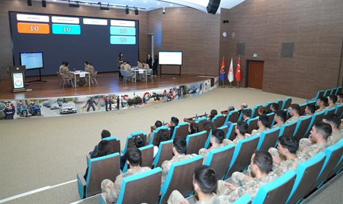 İngilizce Bilgisi Turnuvası Final Müsabakası, JSGA Başkanımız Tümgeneral Şakir USLU’nun Katılımlarıyla İcra Edilmiştir