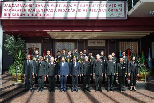 Irak İçişleri Bakanı Eğitim Danışmanı Korgeneral Sayın Zıad Taha Alı AL ABBASI ve Beraberindeki Heyetin Ziyareti